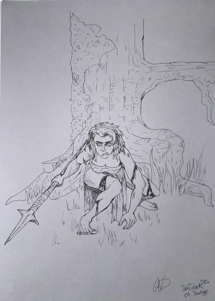 Inktober 2024 - Sauvage