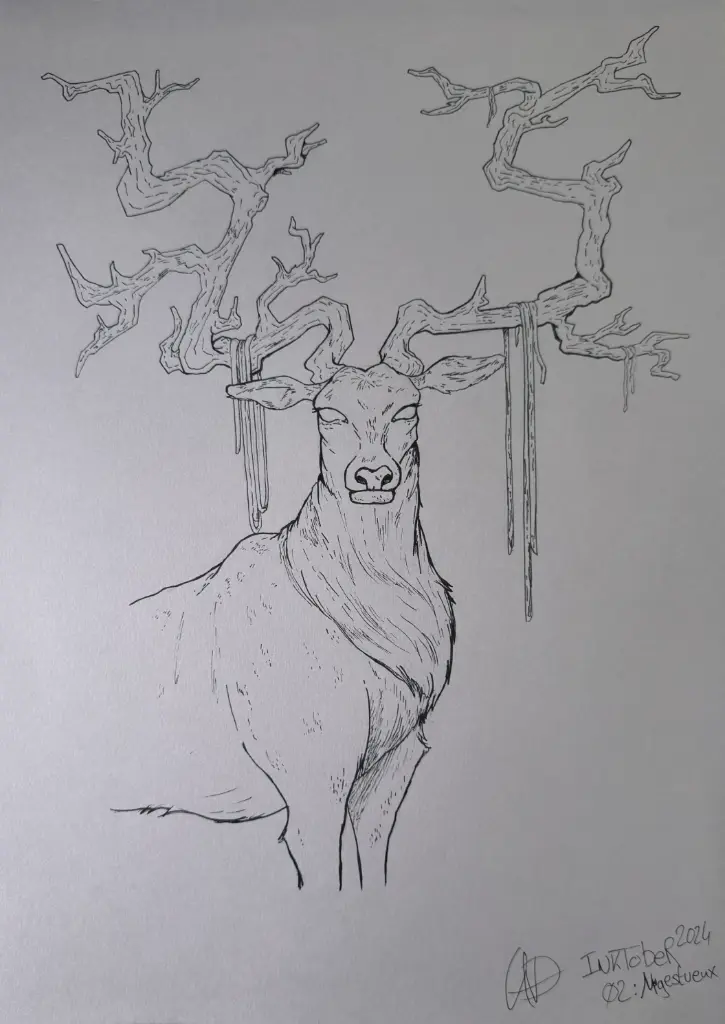 Inktober 2024 - Majestueux