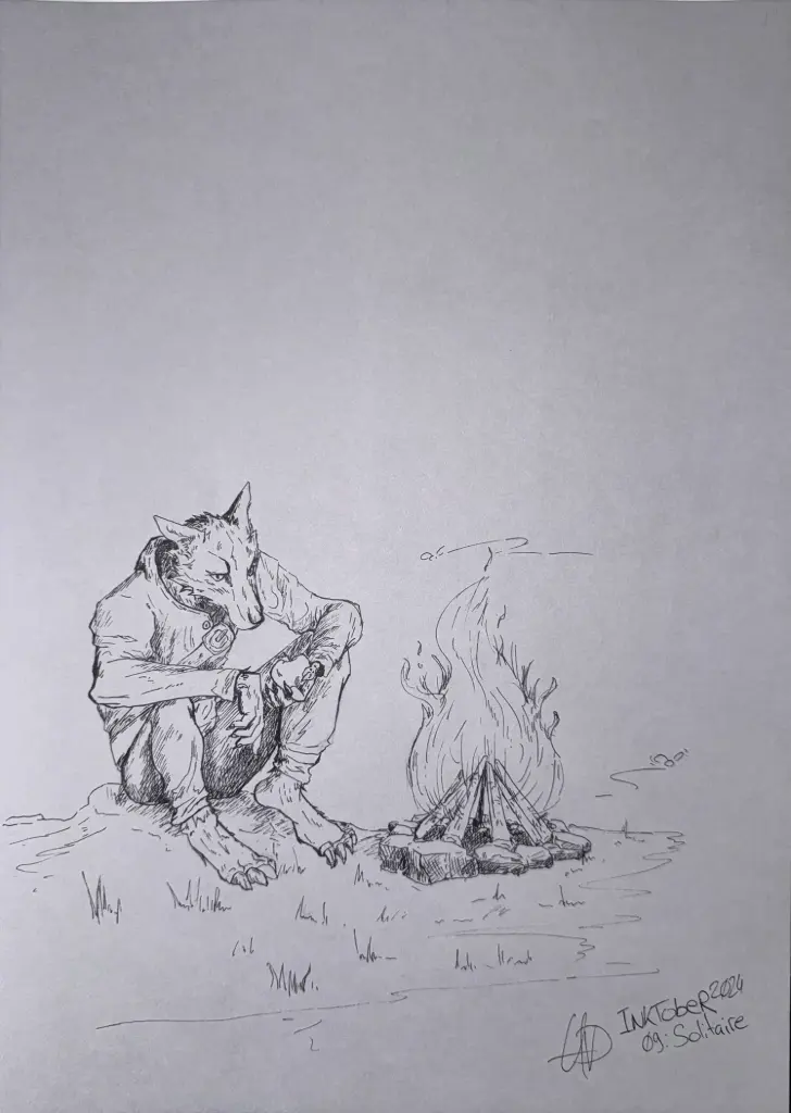 Inktober 2024 - Solitaire