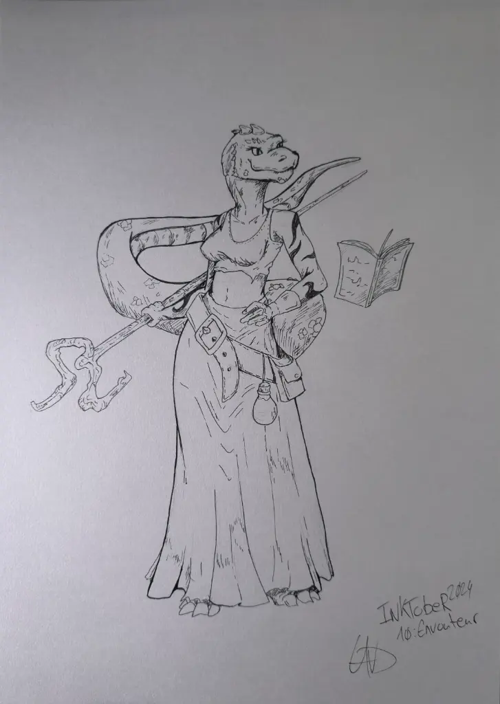 Inktober 2024 - Enchanteur