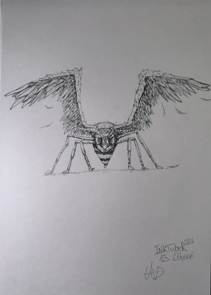 Inktober 2024 - Éthéré