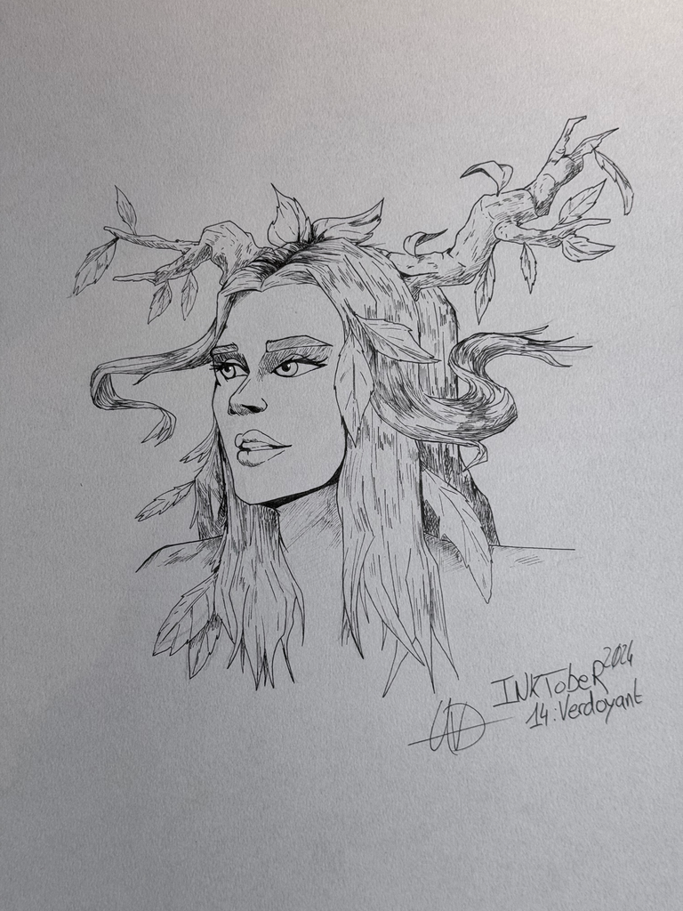 Inktober 2024 - Verdoyant