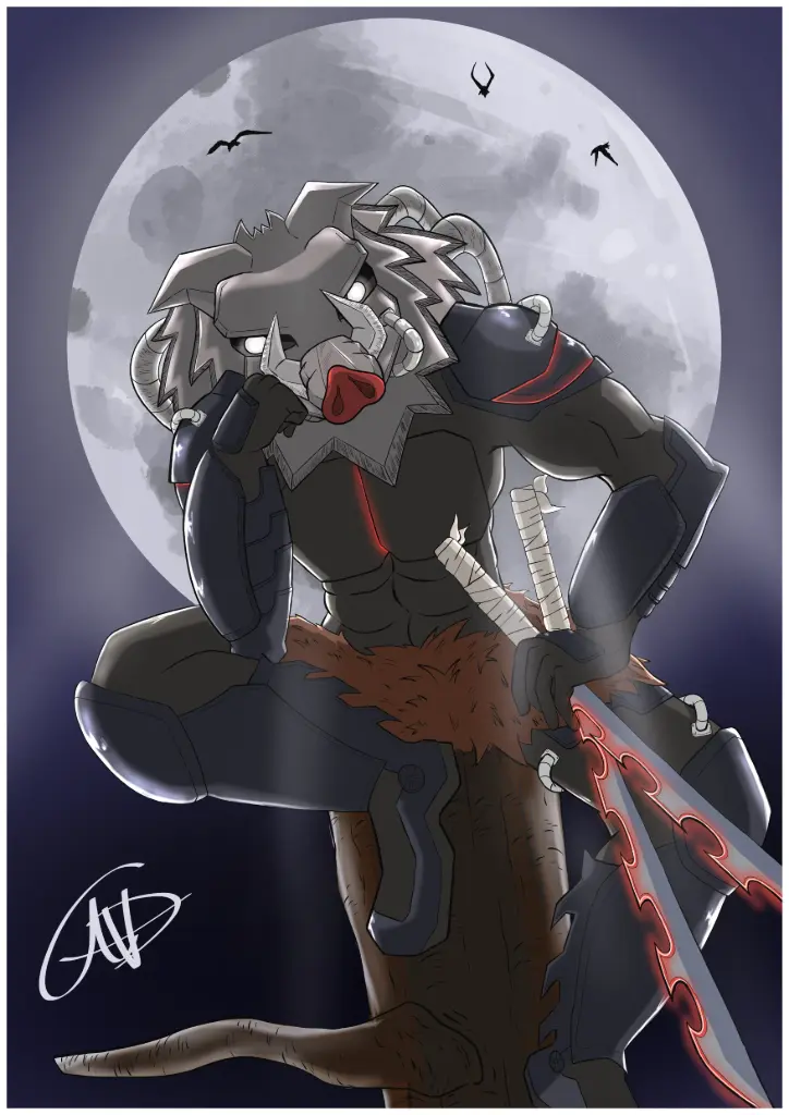 Futuristique Inosuke Hashibira (A4)