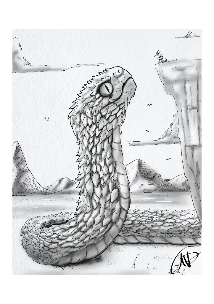 Snake Encounter (A4)