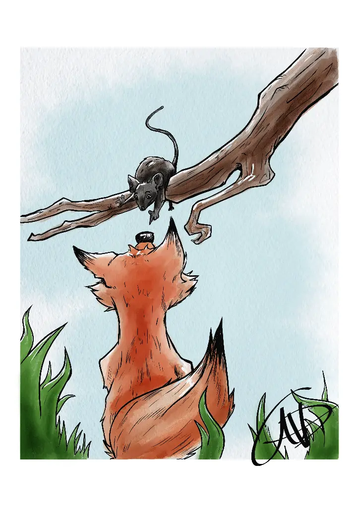  The Fox and the Mouse (A4)