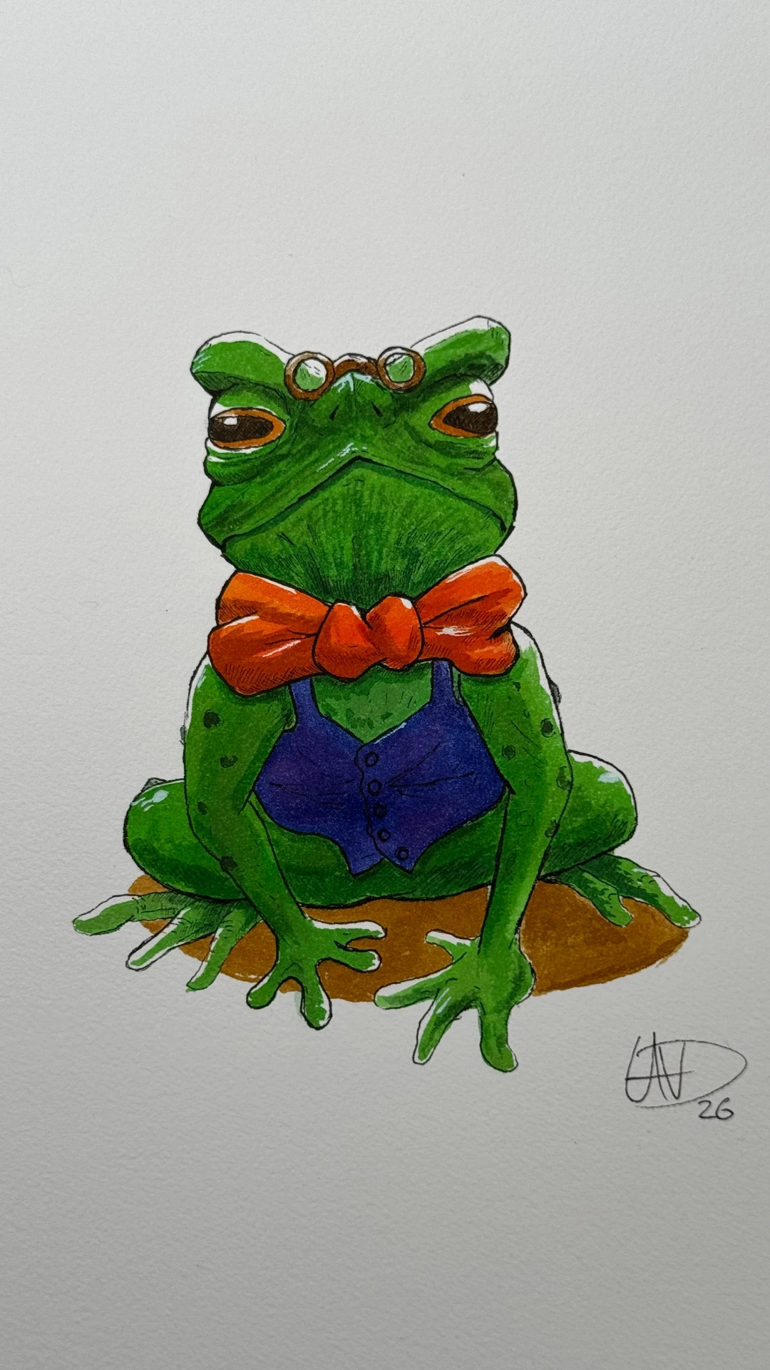 Distinuished Gentleman : Frog